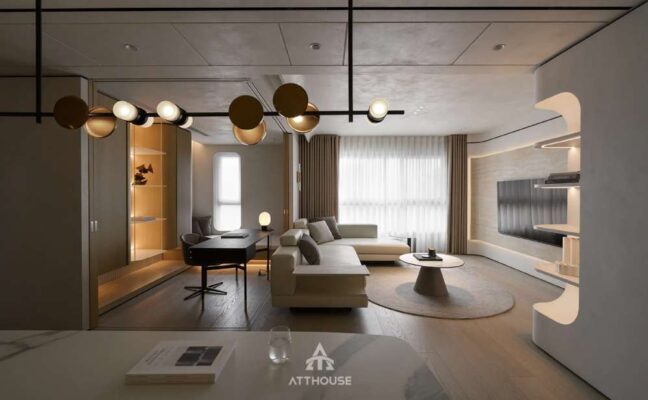 Thiết kế căn hộ chung cư Sentosa Sky Park với phong cách Hiện đại mix Japandi hướng đến sự giản lược nhưng tinh tế, không chạy theo sự phô trương, không quá nhiều chi tiết. Thiết kế nội thất căn hộ được định hình theo tinh thần hiện đại- tối giản- ấm áp nhưng đòi hỏi độ chính xác cực cao trong thi công.