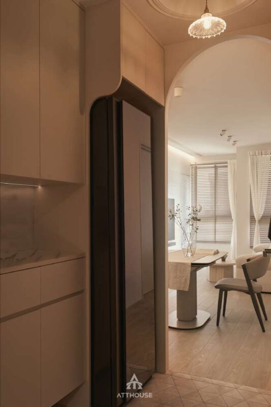 Thiết kế phòng ăn và bếp nhà phố Lê Chân – Bản Giao Hưởng Ngọt Ngào Giữa Lòng Phố Thị Sầm Uất