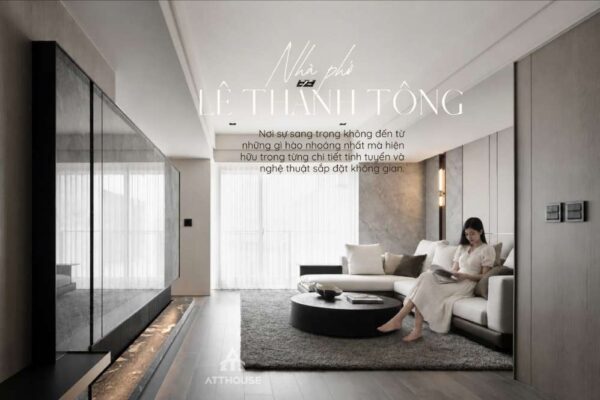 Thiết kế nội thất nhà phố Lê Thánh Tông phong cách hiện đại