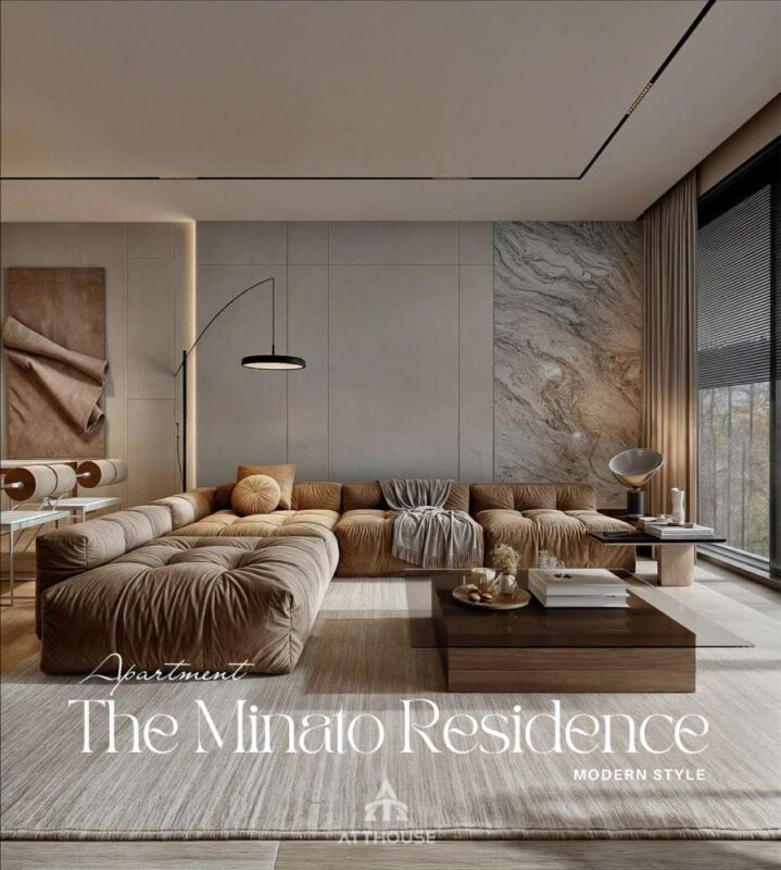 Thiết kế nội thất căn hộ The Minato Residence – Chuẩn Mực Sống Hiện Đại Sang Trọng