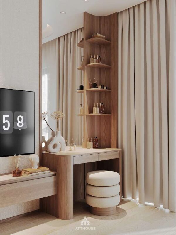 Không gian phòng ngủ 2 bé cao cấp tại thiết kế biệt thự Vinhomes Vũ Yên Villa