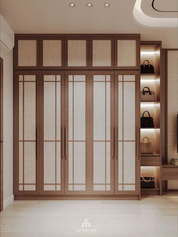 Không gian phòng ngủ 2 bé tối giản tinh tế tại thiết kế biệt thự Vinhomes Vũ Yên Villa
