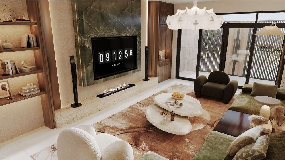 Thiết kế nội thất nhà phố Trực Cát House phong cách Contemporary Organic Luxury - Một chuẩn sống để trở về, để kết nối các thế hệ và để phản ánh gu thẩm mỹ