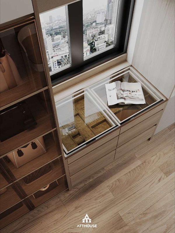  Không gian nghỉ ngơi hài hòa giữa tiện nghi và vẻ đẹp đương đại tại  thiết kế biệt thự Vinhomes Royal Island.