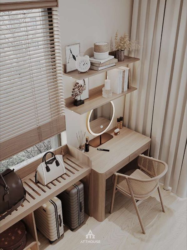 Không gian phòng ngủ 3 đẹp tại thiết kế biệt thự Vinhomes Royal Island