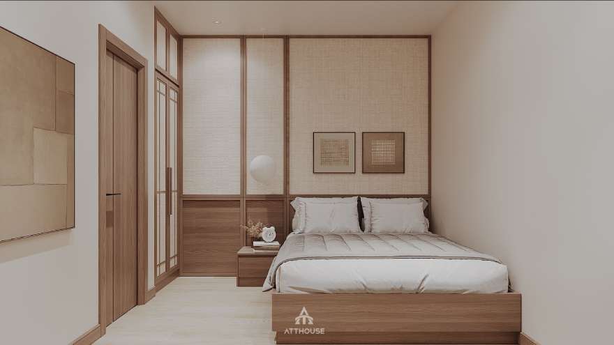 Không gian phòng ngủ 4 phong cách modern tại thiết kế biệt thự Vinhomes Royal Island